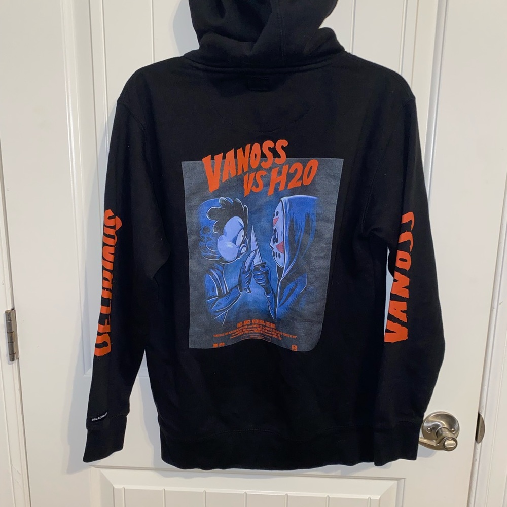 3Blackdot VanOss vs H20 Black Hooded Sweatshirt Size S